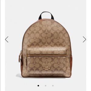 Brand new coach back pack NEVER USEDMedium Charlie